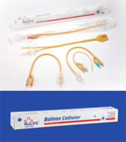 Foley Balloon Catheter - Silicone Elastomer Coated - Nulife