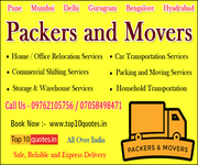 Relocation Services Quotes Top 10 Packers and Movers Pune