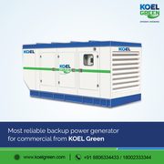    Backup power generator for commercial & Residential from KOEL Green