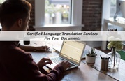 Certified Language Translation Services For Your Documents