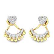 Get Unique Look With Upto 15% Off With Stud Earrings Online @ Candere