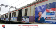 Railway Branding Mumbai Thane| Full Train Branding Advertising