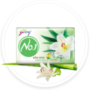 Best Skin Moisturizing Soap with Aloe Vera & White Lily – Godrej No.1