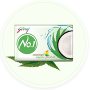 Get Glowing Skin with Coconut Neem Beauty Soaps - Godrej No.1  