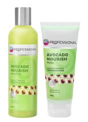Avocado Shampoo & Hair Masks - The Vitamin for Hair Loss - Godrej Prof