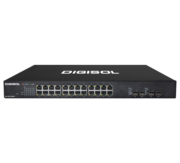 DG-GS1528HP ,  DIGISOL 24 Port Gigabit Ethernet Layer 2 Web managed PoE