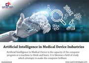 Trends of Artificial Intelligence in Medical Device Industries