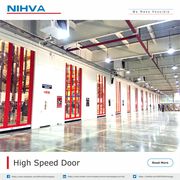 High Speed Doors | Rapid Door | Automatic PVC Doors - NIHVA