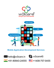 Mobile app development agency in India W3care