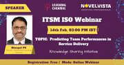 FREE ITSM Webinar on Predicting Team Performance in Service Delivery 