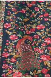 Buy Embroidered Kashmiri Pure Silk Saree | luxurionworld.com