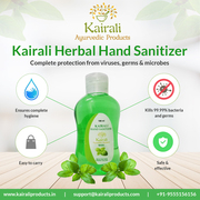 On the Go pack of Kairali Hand Sanitizer 