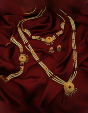 Shop for Long Necklace and Haram designs at Best Price Anuradha Art 