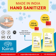 Kairali Hand Sanitizer – A safe and trusted brand