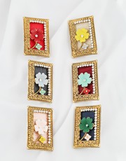 Buy Saree Pin Design at an Affordable Price by Anuradha Art Jewellery.