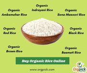 Purchase Organic Rice Online at a Low Price at Orgpick