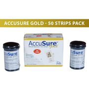 AccuSure Gold 50 Test strips (25×2) Strips