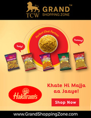 Grand Shopping Zone Snacks | Haldiram Kaju Mixture - 400 g