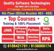 Software Testing course 100% Placement services