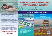 NATIONAL POOL LIFEGUARD CERTIFICATION COURSE