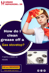 How do I clean grease off a gas stove top? - Urban Repairing