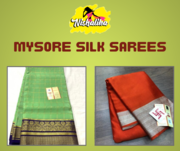 Pure Mysore Silk Sarees Online - Nishalika