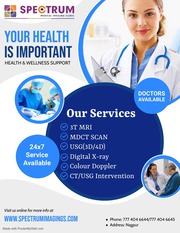  Best MRI,  CT Scan,  Digital X-Ray,  & Sonography Center in Dhantoli,  Na