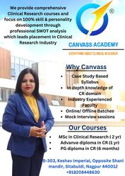 Canvass Clinical research institute in India