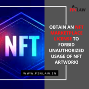 Obtain an NFT marketplace license to forbid unauthorized usage of NFT 