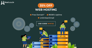 Flat 35% OFF Web Hosting | Best Deal | FREE Domain