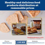 Healthy and delicious food products distribution at reasonable prices