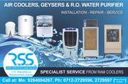 Air Cooler,  RO,  Geyser Service and Repair - Ram Services and Sales