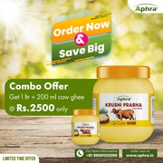 Buy 100% Fresh & Organic Pure A2 Gir Cow Ghee Online | Combo Offer | A