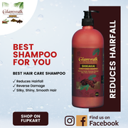 Glamwalk Shampoo for Strengthens Roots,  Repairs Damage & Fights Hairfa