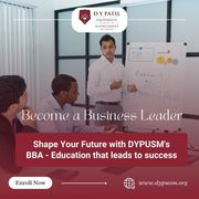 Top Ranked BBA College in Mumbai - Enroll at DYPUSM Today