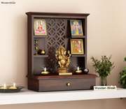 Explore Wooden Street's Home Temples – Shop Today!