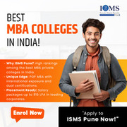 Best MBA Private Colleges in India | ISMS Pune