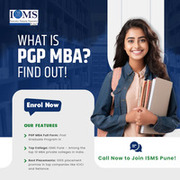 Explore PGP MBA at ISMS Pune | Top Management Program