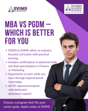 MBA vs PGDM – Which is Better for Your Career? | SVIMS