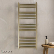 Stylish and Efficient Gold Towel Radiators in Ireland – Tapron Ireland