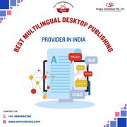 Best Multilingual Desktop Publishing Provider in India 