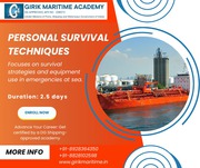Personal Survival Techniques Course - Girik Maritime Academy