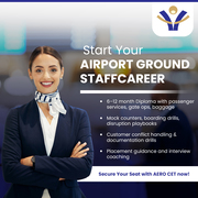 Airport Ground Staff Training in India | AERO CET Path