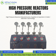 High Pressure Reactors Manufacturers,  Suppliers & Exporters in India |