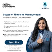 Scope of Financial Management: Careers,  Future Scope & Best School for